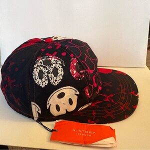 Vintage Iceberg Felix The Cat Hat Y2K Designer Made In Italy NWT